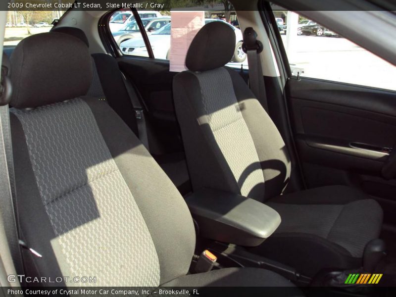 Slate Metallic / Gray 2009 Chevrolet Cobalt LT Sedan