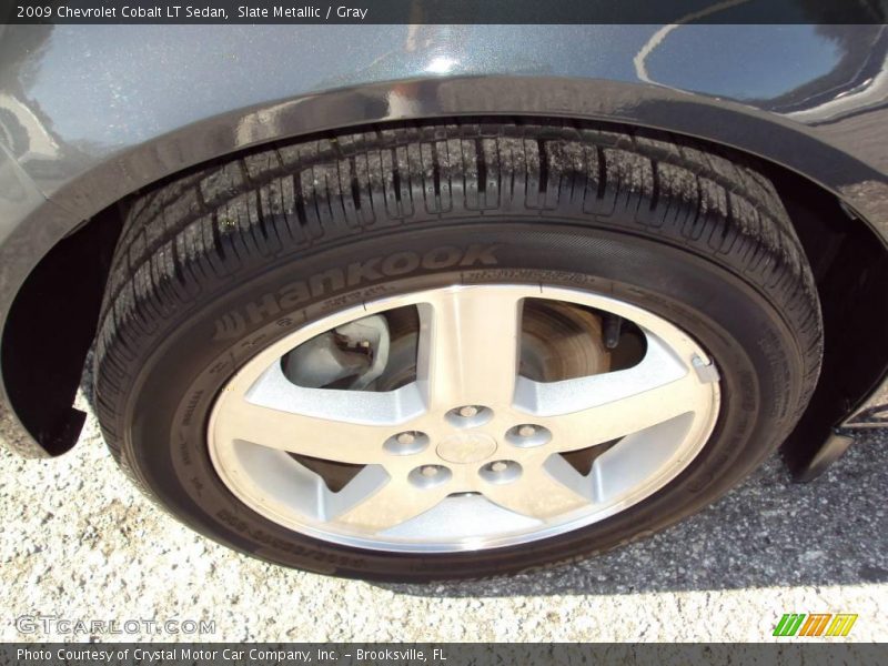 Slate Metallic / Gray 2009 Chevrolet Cobalt LT Sedan