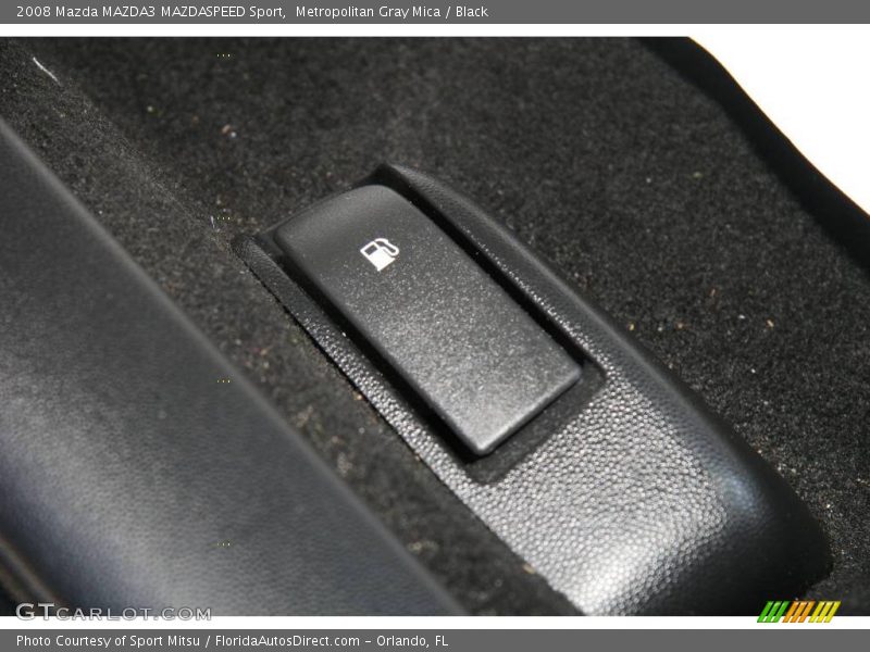 Metropolitan Gray Mica / Black 2008 Mazda MAZDA3 MAZDASPEED Sport