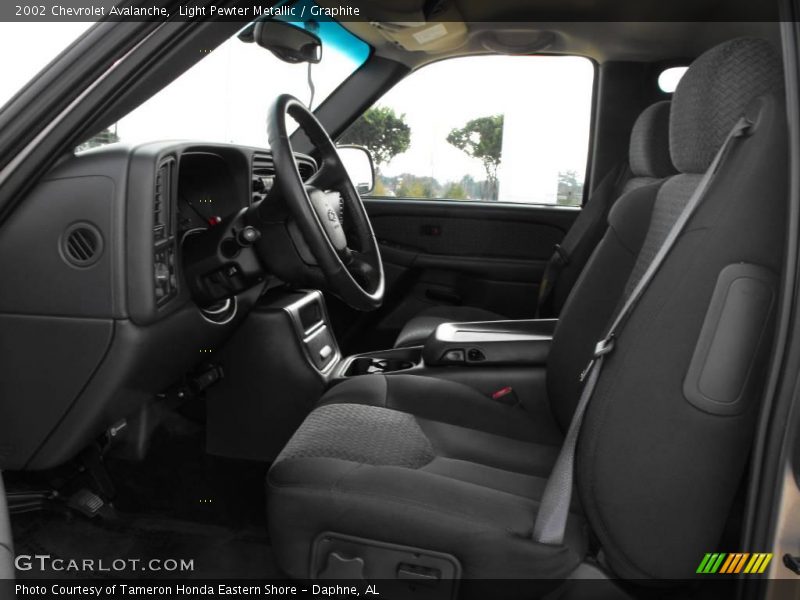 Light Pewter Metallic / Graphite 2002 Chevrolet Avalanche