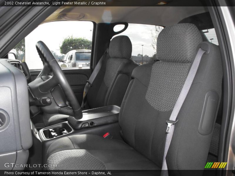 Light Pewter Metallic / Graphite 2002 Chevrolet Avalanche