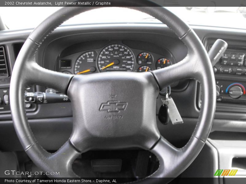 Light Pewter Metallic / Graphite 2002 Chevrolet Avalanche