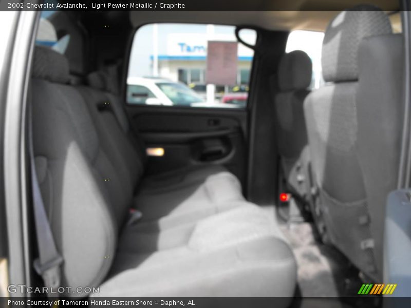 Light Pewter Metallic / Graphite 2002 Chevrolet Avalanche