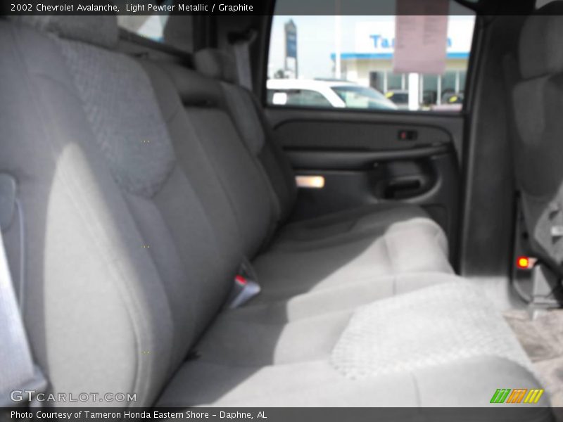 Light Pewter Metallic / Graphite 2002 Chevrolet Avalanche