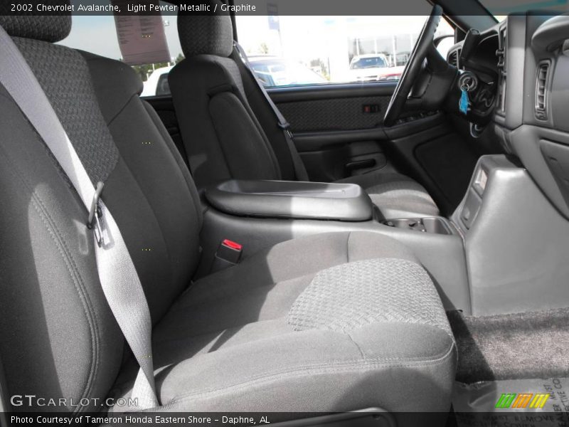 Light Pewter Metallic / Graphite 2002 Chevrolet Avalanche