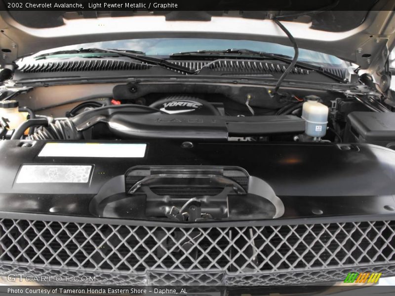 Light Pewter Metallic / Graphite 2002 Chevrolet Avalanche