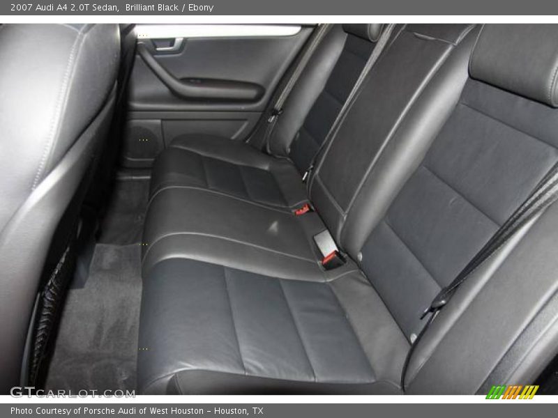 Brilliant Black / Ebony 2007 Audi A4 2.0T Sedan