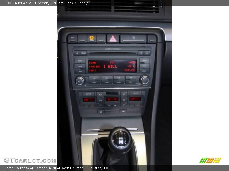 Brilliant Black / Ebony 2007 Audi A4 2.0T Sedan