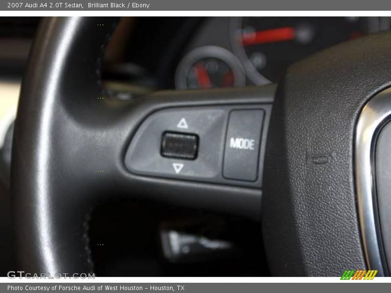 Brilliant Black / Ebony 2007 Audi A4 2.0T Sedan