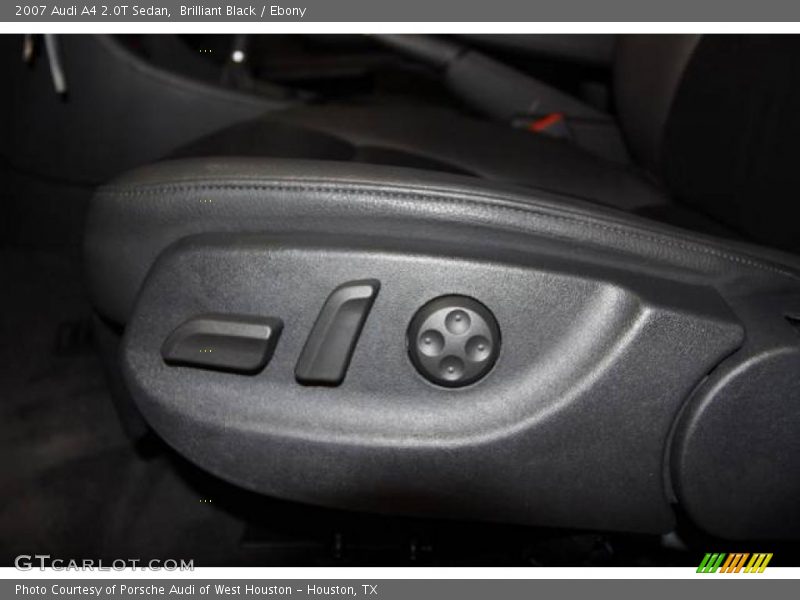 Brilliant Black / Ebony 2007 Audi A4 2.0T Sedan