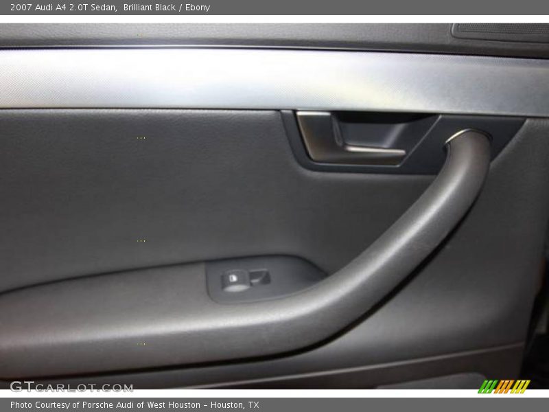 Brilliant Black / Ebony 2007 Audi A4 2.0T Sedan