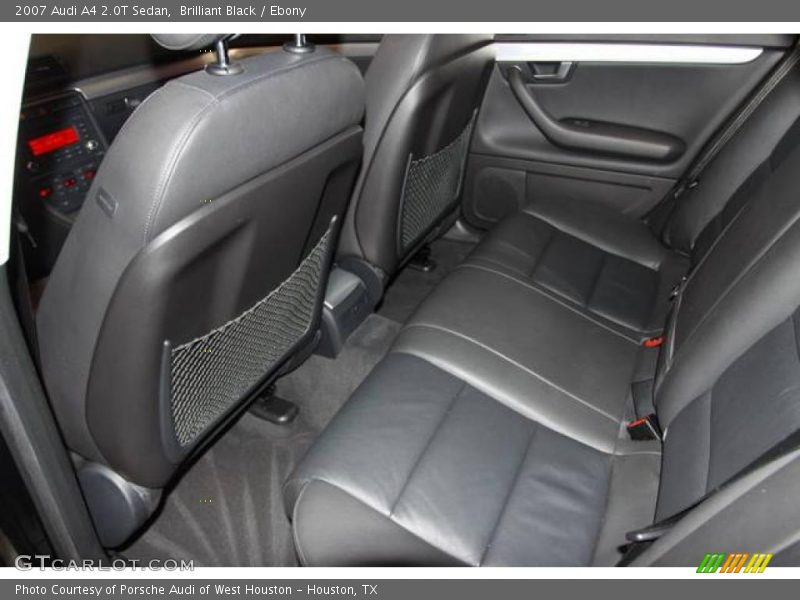 Brilliant Black / Ebony 2007 Audi A4 2.0T Sedan