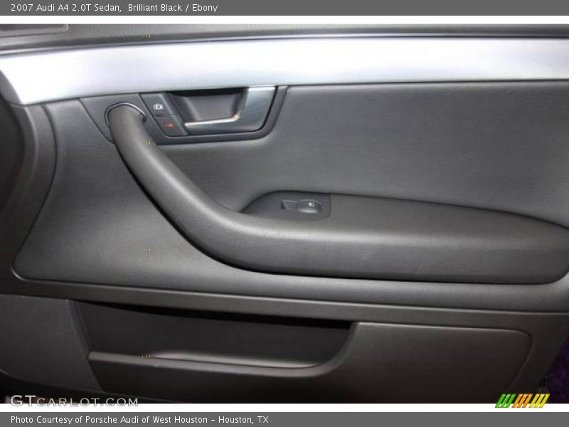 Brilliant Black / Ebony 2007 Audi A4 2.0T Sedan