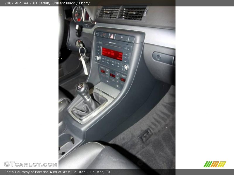 Brilliant Black / Ebony 2007 Audi A4 2.0T Sedan