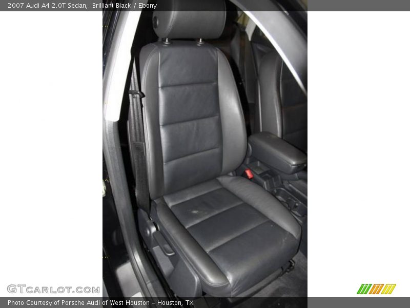Brilliant Black / Ebony 2007 Audi A4 2.0T Sedan