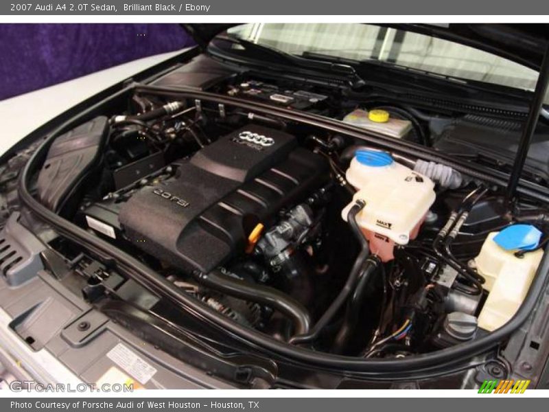 Brilliant Black / Ebony 2007 Audi A4 2.0T Sedan