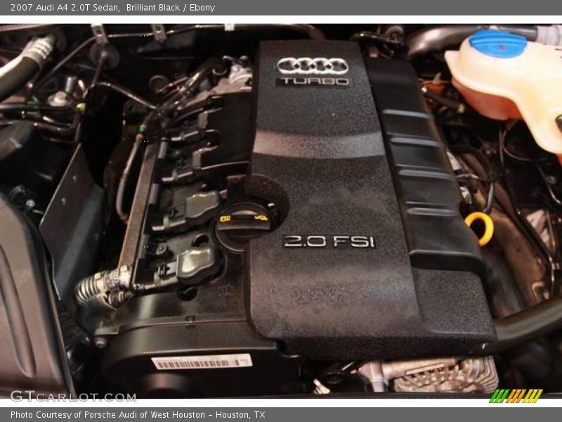 Brilliant Black / Ebony 2007 Audi A4 2.0T Sedan