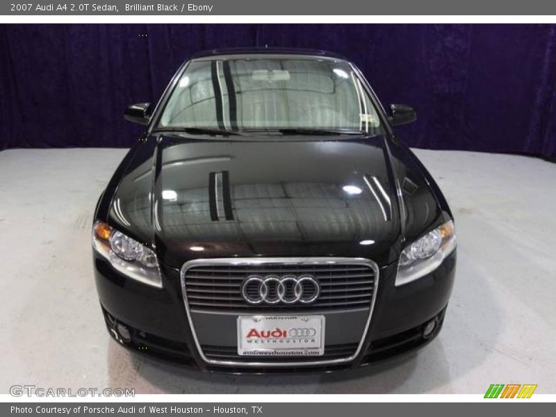 Brilliant Black / Ebony 2007 Audi A4 2.0T Sedan