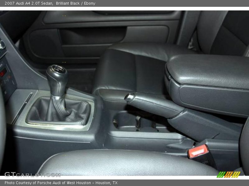 Brilliant Black / Ebony 2007 Audi A4 2.0T Sedan
