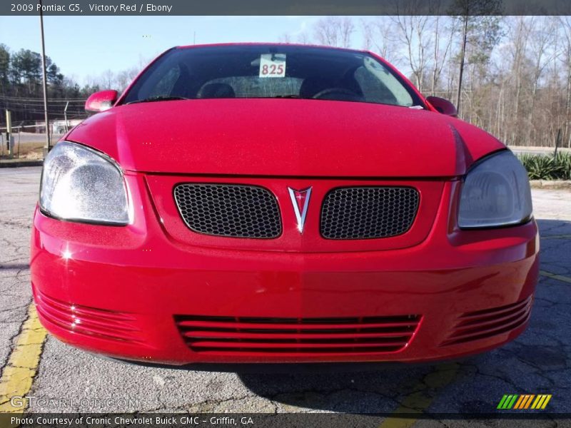 Victory Red / Ebony 2009 Pontiac G5