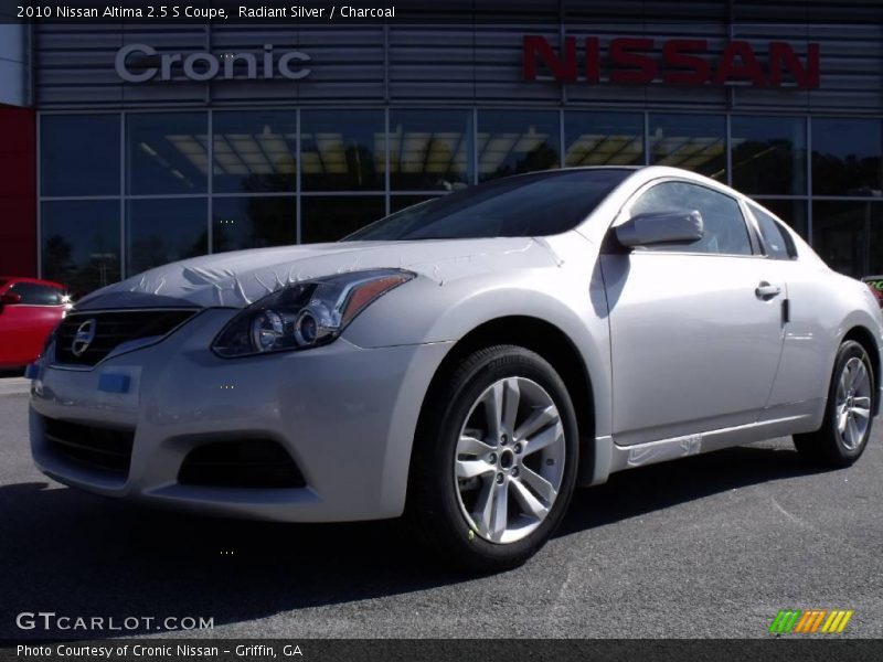 Radiant Silver / Charcoal 2010 Nissan Altima 2.5 S Coupe