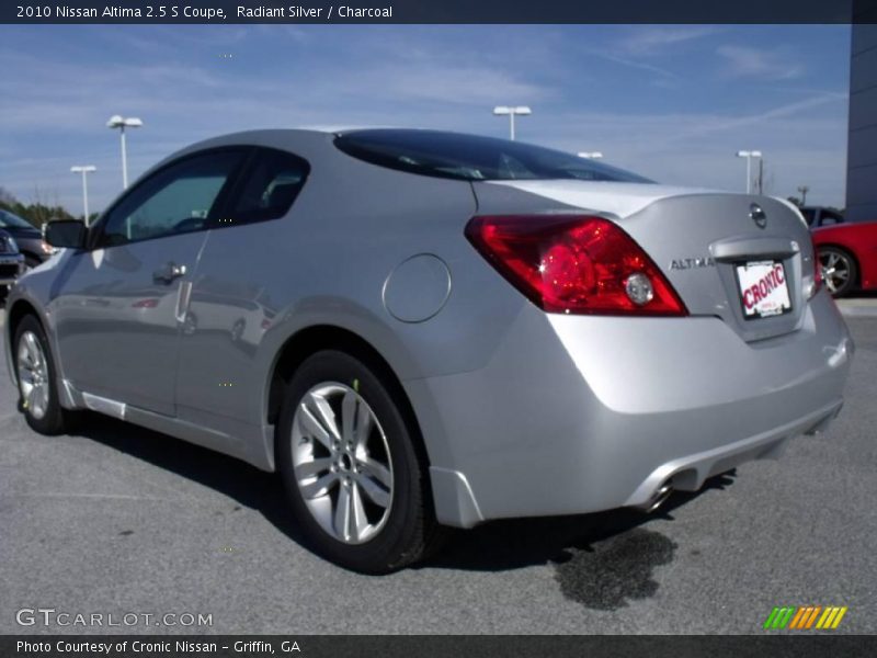 Radiant Silver / Charcoal 2010 Nissan Altima 2.5 S Coupe