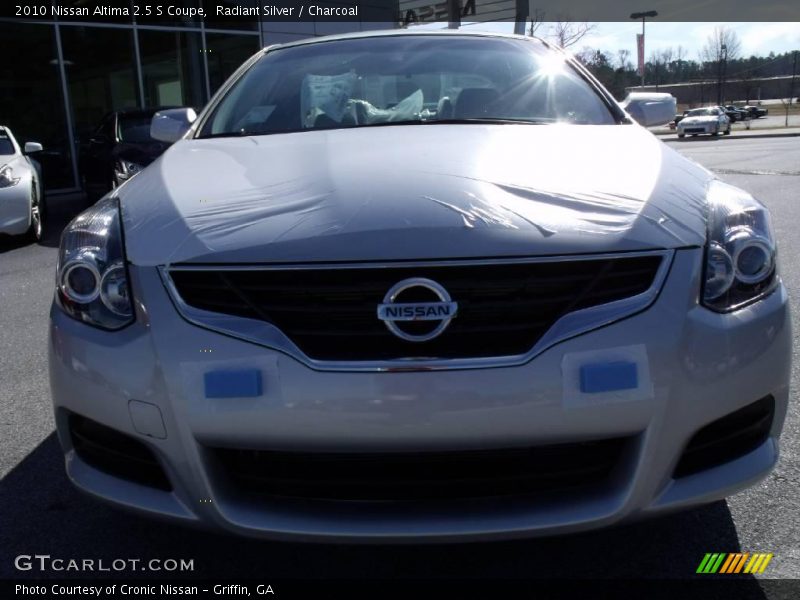 Radiant Silver / Charcoal 2010 Nissan Altima 2.5 S Coupe