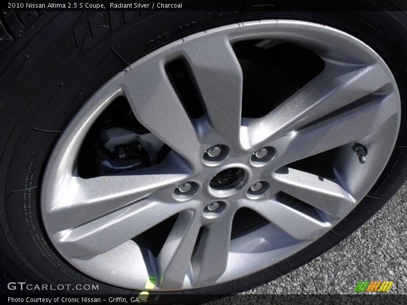 Radiant Silver / Charcoal 2010 Nissan Altima 2.5 S Coupe