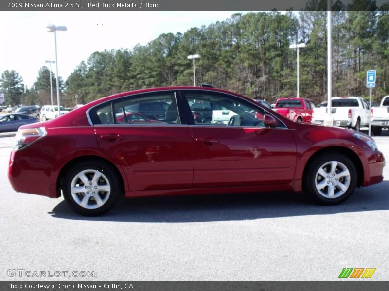 Red Brick Metallic / Blond 2009 Nissan Altima 2.5 SL