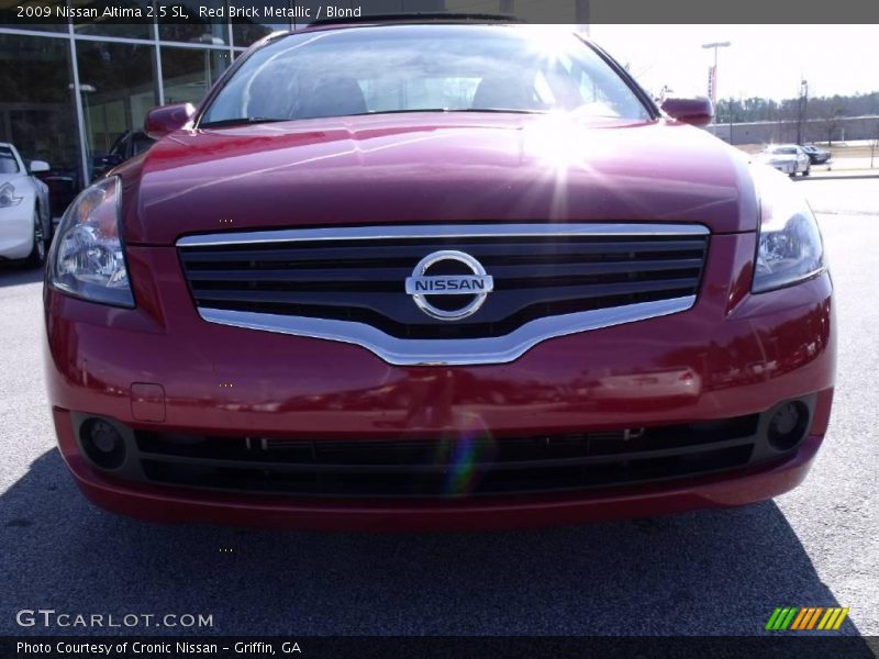 Red Brick Metallic / Blond 2009 Nissan Altima 2.5 SL