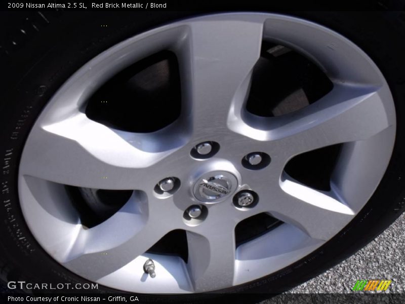 Red Brick Metallic / Blond 2009 Nissan Altima 2.5 SL