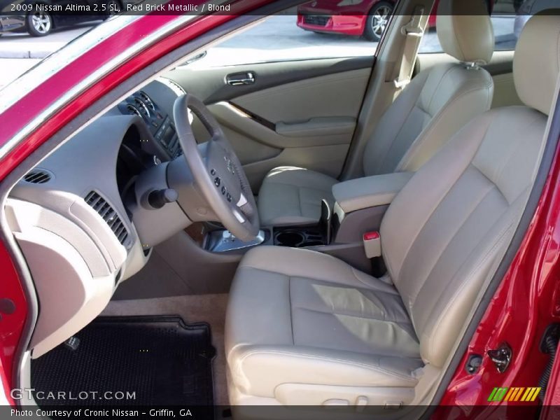 Red Brick Metallic / Blond 2009 Nissan Altima 2.5 SL