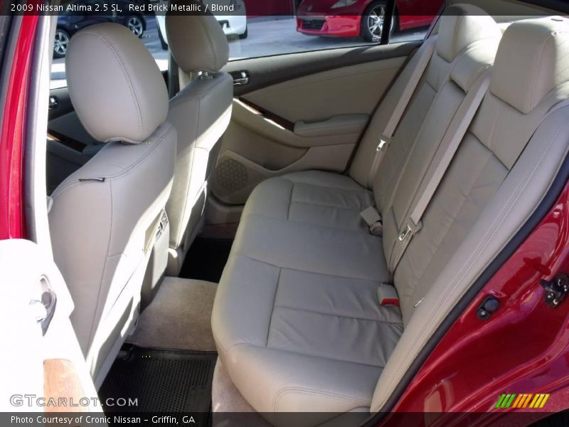 Red Brick Metallic / Blond 2009 Nissan Altima 2.5 SL