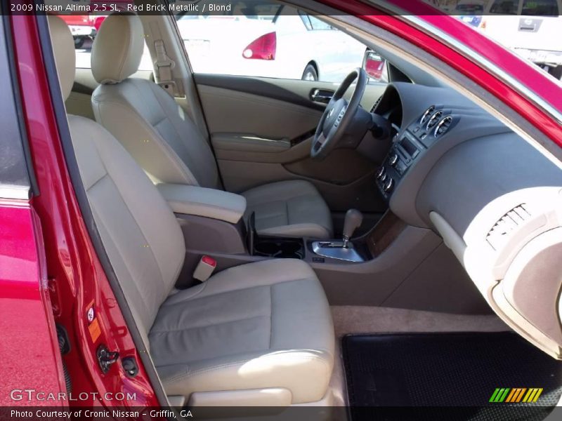 Red Brick Metallic / Blond 2009 Nissan Altima 2.5 SL