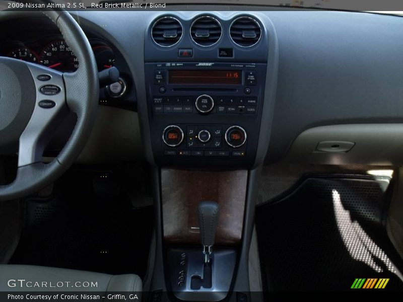 Red Brick Metallic / Blond 2009 Nissan Altima 2.5 SL