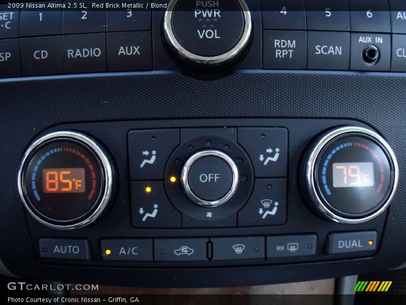 Red Brick Metallic / Blond 2009 Nissan Altima 2.5 SL