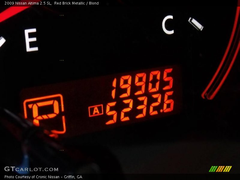 Red Brick Metallic / Blond 2009 Nissan Altima 2.5 SL