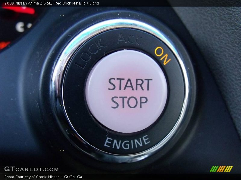 Red Brick Metallic / Blond 2009 Nissan Altima 2.5 SL