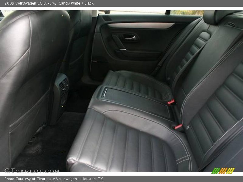 Candy White / Black 2009 Volkswagen CC Luxury