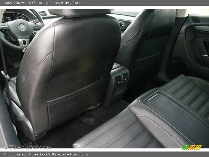 Candy White / Black 2009 Volkswagen CC Luxury