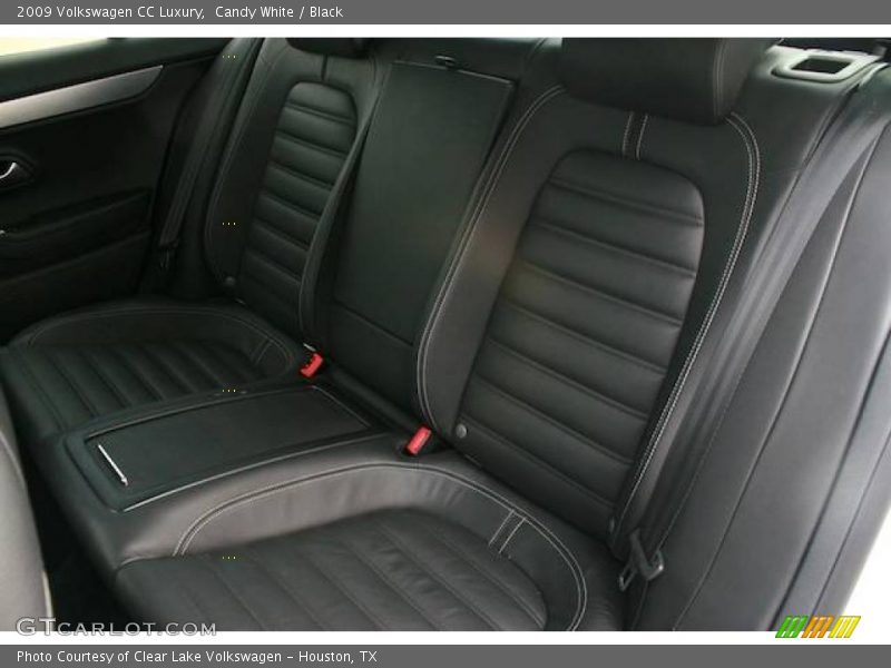 Candy White / Black 2009 Volkswagen CC Luxury