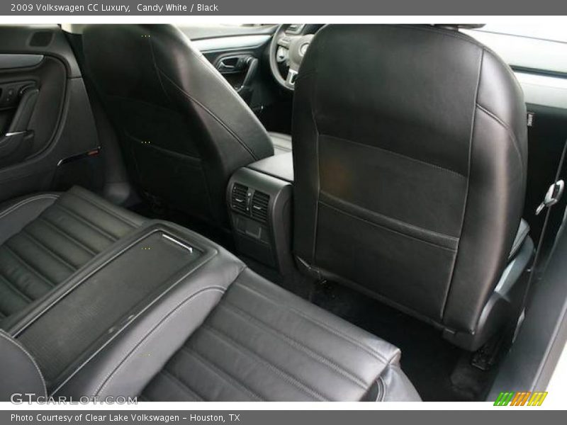 Candy White / Black 2009 Volkswagen CC Luxury