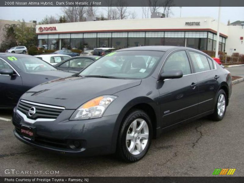 Dark Slate Metallic / Frost 2008 Nissan Altima Hybrid