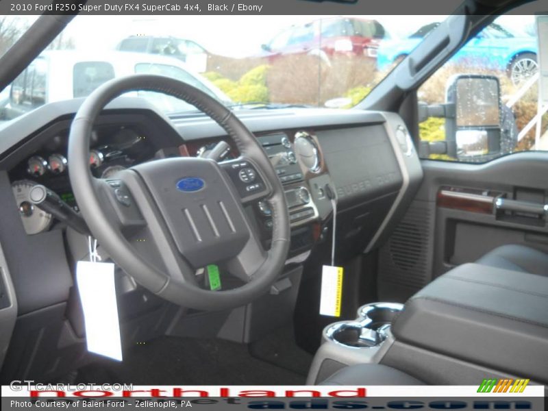 Black / Ebony 2010 Ford F250 Super Duty FX4 SuperCab 4x4