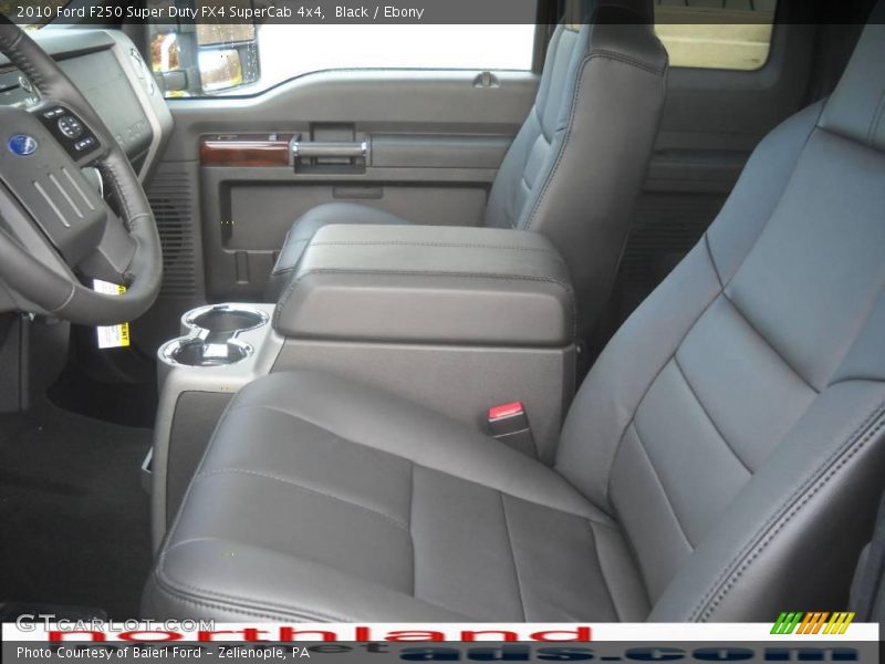 Black / Ebony 2010 Ford F250 Super Duty FX4 SuperCab 4x4