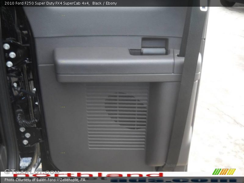 Black / Ebony 2010 Ford F250 Super Duty FX4 SuperCab 4x4