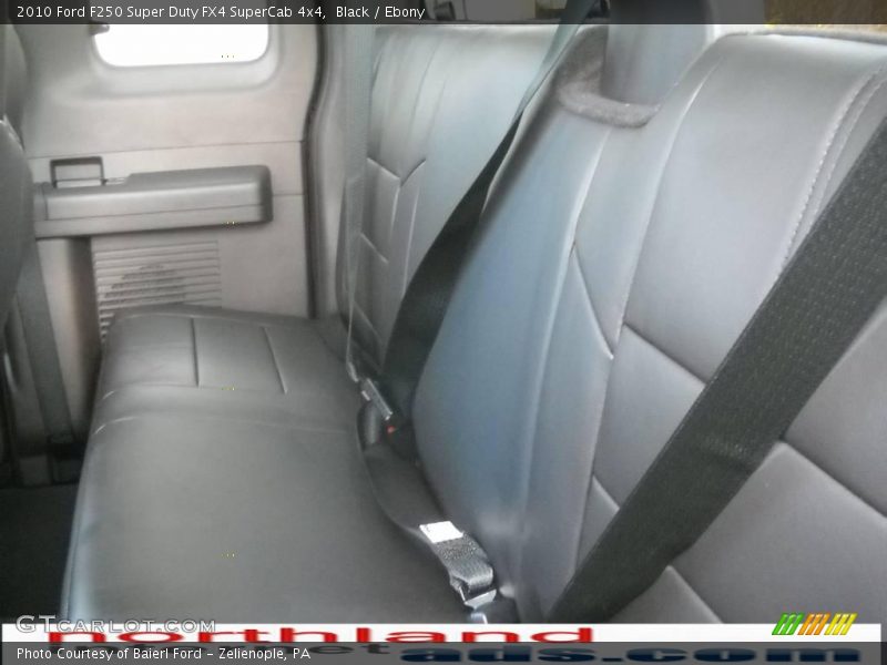 Black / Ebony 2010 Ford F250 Super Duty FX4 SuperCab 4x4