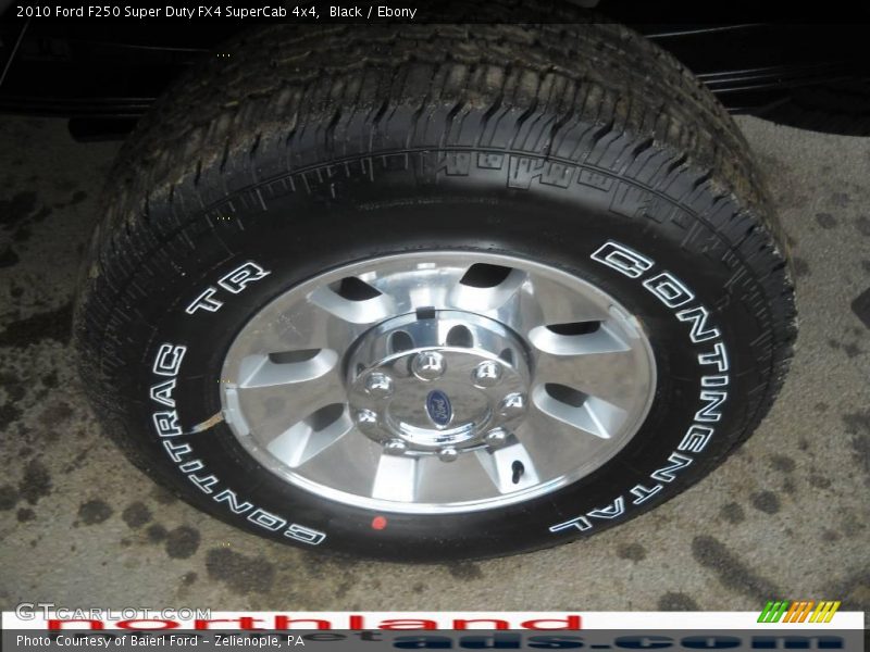 Black / Ebony 2010 Ford F250 Super Duty FX4 SuperCab 4x4