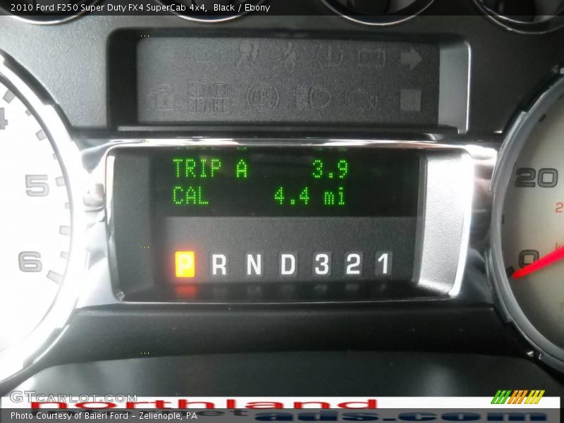 Black / Ebony 2010 Ford F250 Super Duty FX4 SuperCab 4x4