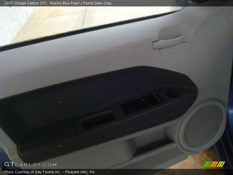 Marine Blue Pearl / Pastel Slate Gray 2007 Dodge Caliber SXT